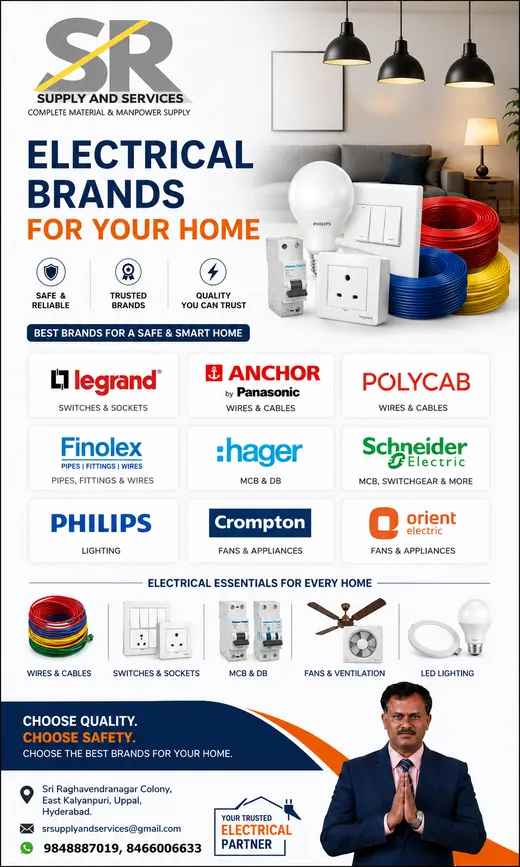 Electricals &mdash; SR Supply and Services