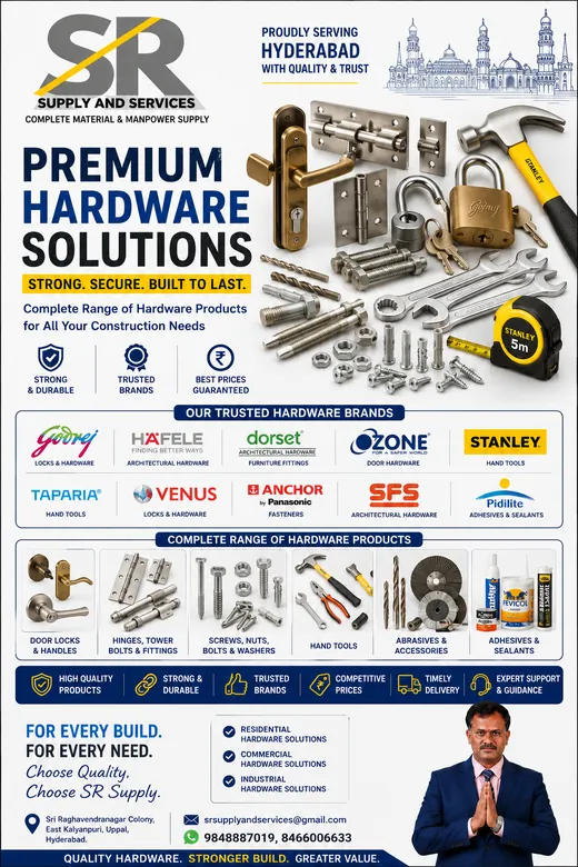 Hardware &mdash; SR Supply and Services