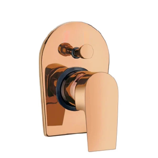 Essel PVD Finishes & Thermostatic Mixers Single lever diverter upper part compatible with 3 inlet diverter2