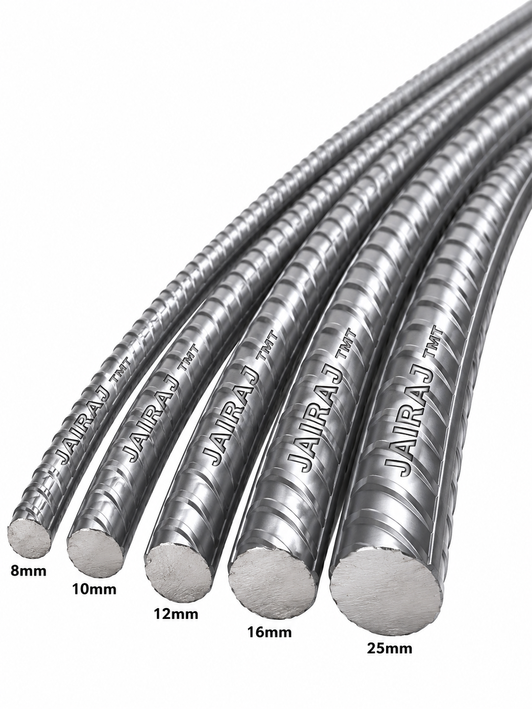 Jairaj Steel TMT Bar 8mm