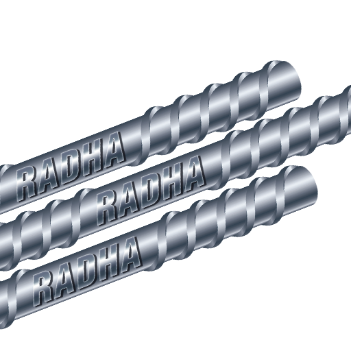 Radha Steel TMT Bar 8mm